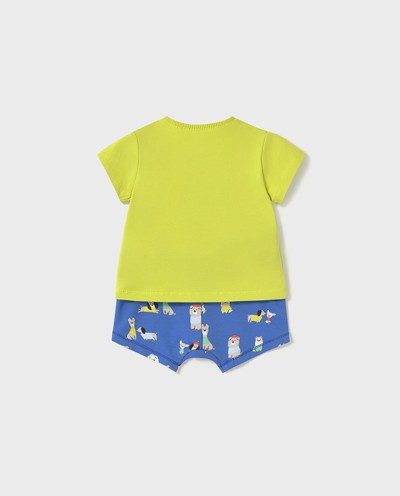 CONJUNTO DE PUNTO ANIMALES AZUL
