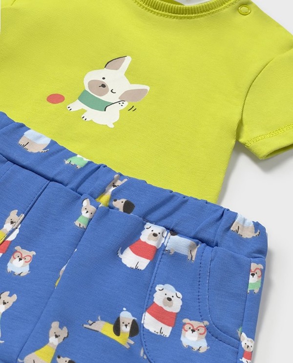 CONJUNTO DE PUNTO ANIMALES AZUL 2