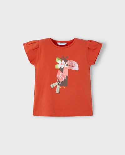 CAMISETA M/C NIÑAS PAPRIKA