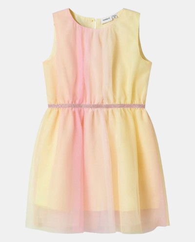 VESTIDO TUL TORNASOLADO
