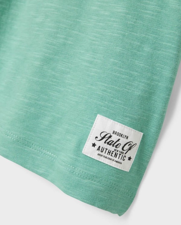 CAMISETA FANTASIA BOLSILLO VERDE MENTA 2