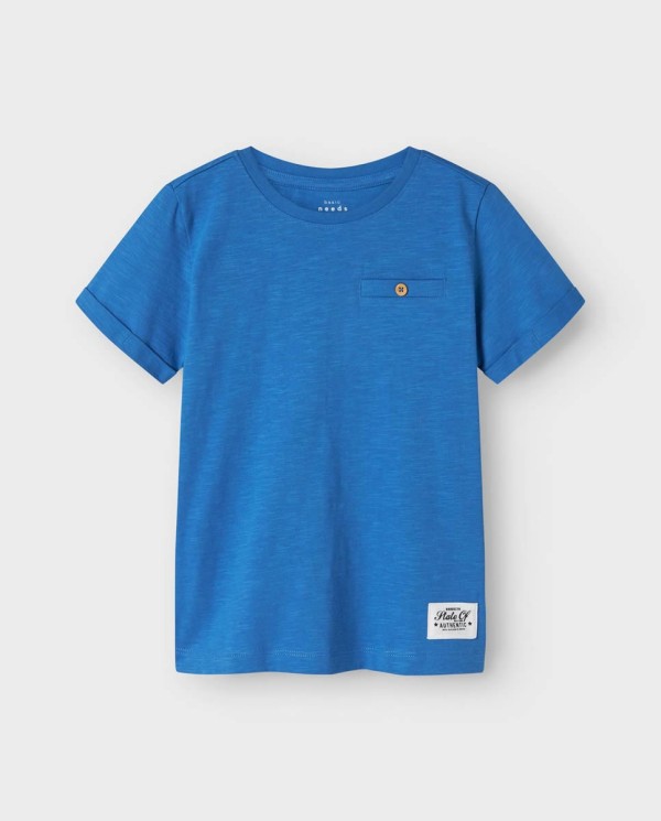 CAMISETA FANTASIA BOLSILLO AZUL