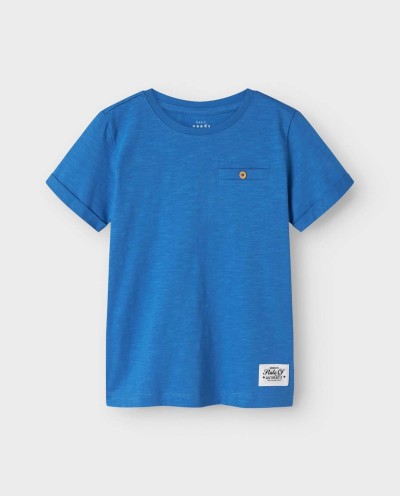 CAMISETA FANTASIA BOLSILLO AZUL