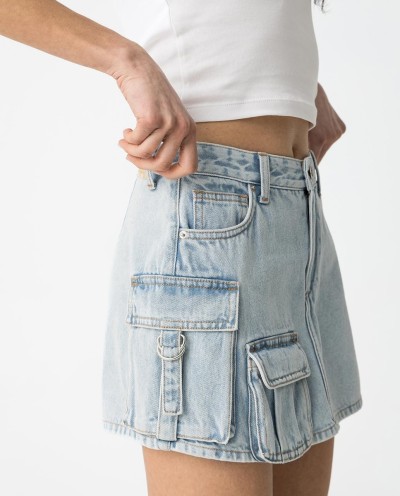 FALDA-SHORTS BOLSILLOS CARGO