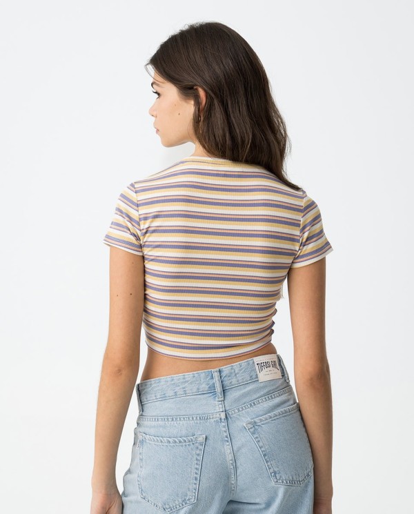 CAMISETA RAYAS NUDO NATA