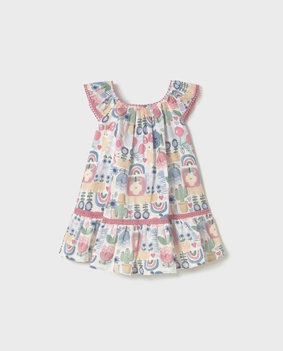 VESTIDO ESTAMPADO ARCOIRIS