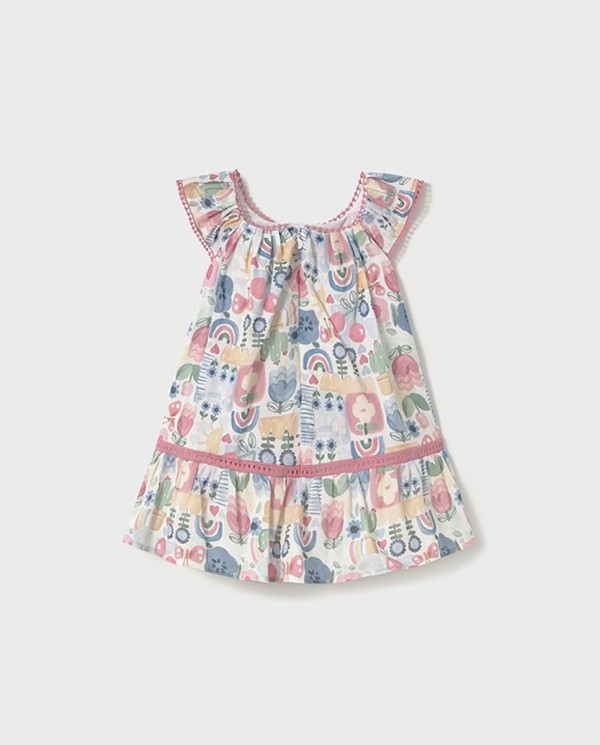 VESTIDO ESTAMPADO ARCOIRIS