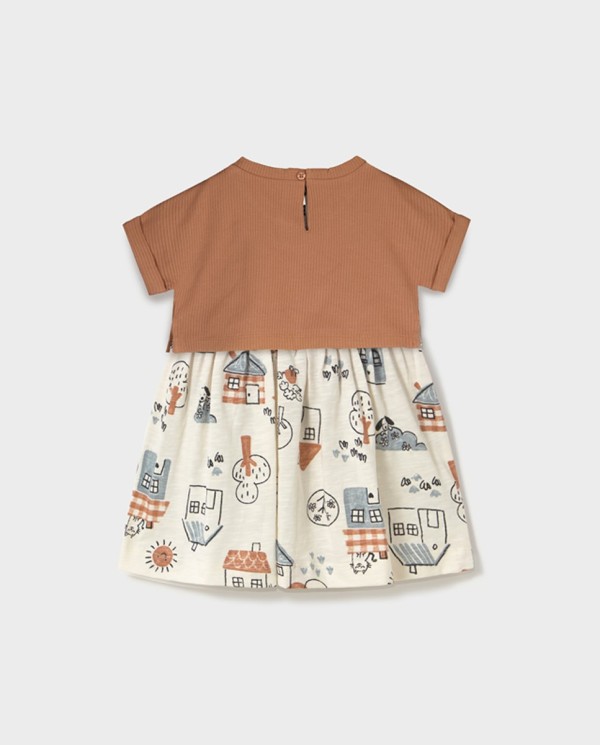 VESTIDO ESTAMPADO CON TOP