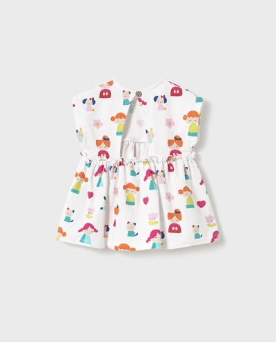 VESTIDO ESTAMPADO CHIC BLANCO