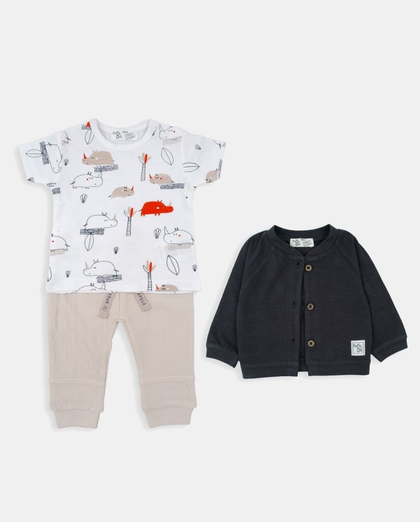 CONJUNTO 3 PIEZAS RINOS 2