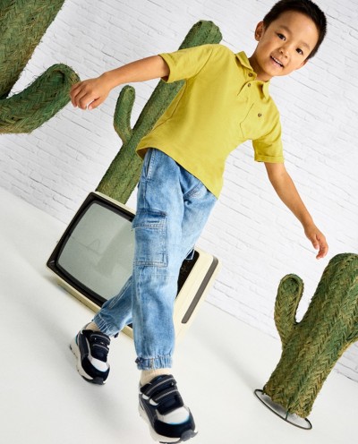 PANTALÓN DENIM CARGO