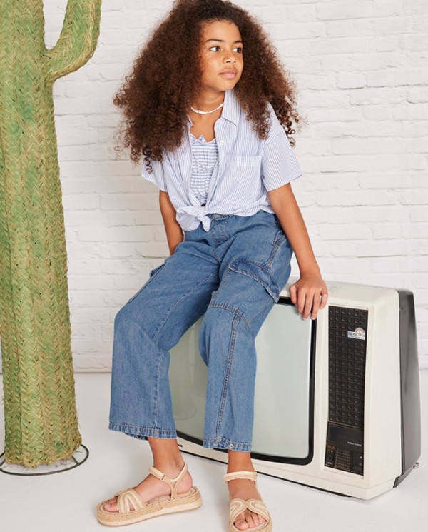 PANTALÓN DENIM FLUIDO