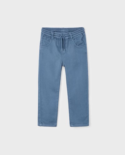 PANTALÓN SOFT SARGA AZUL MEDIO