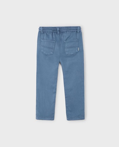 PANTALÓN SOFT SARGA AZUL MEDIO