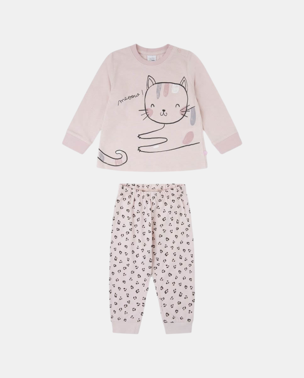 PIJAMA MANGA LARGA MEAOU