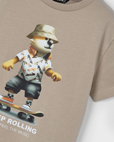 CAMISETA KEEP ROLLING