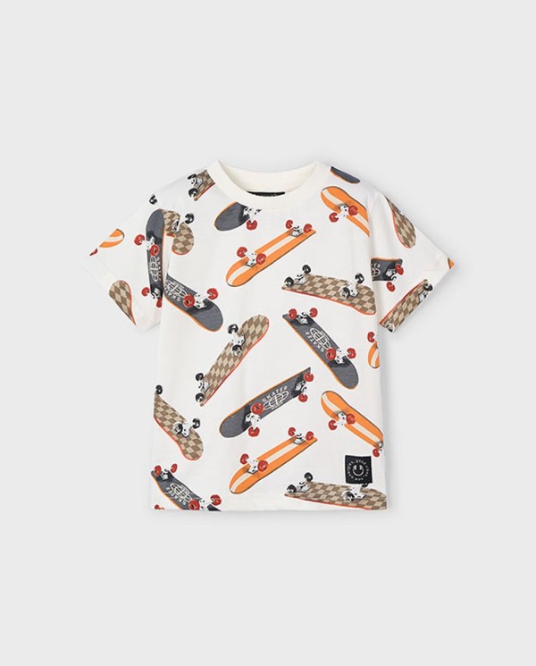 CAMISETA ESTAMPADA MONOPATÍN 2