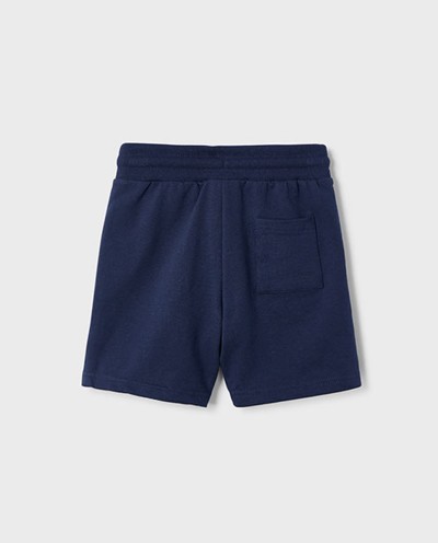 BERMUDA DEPORTIVA BÁSICA AZUL MARINO