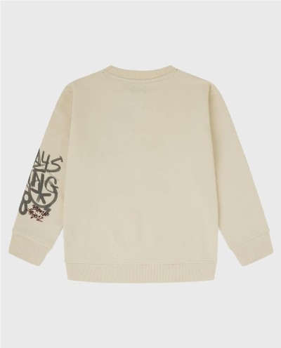 SUDADERA ROCKING BOY CRUDO