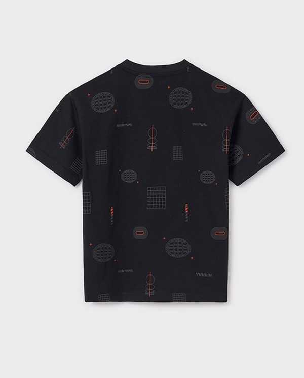 CAMISETA M/CORTA ESTAMPADA