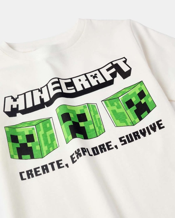 CAMISETA M/CORTA MINECRAFT 2