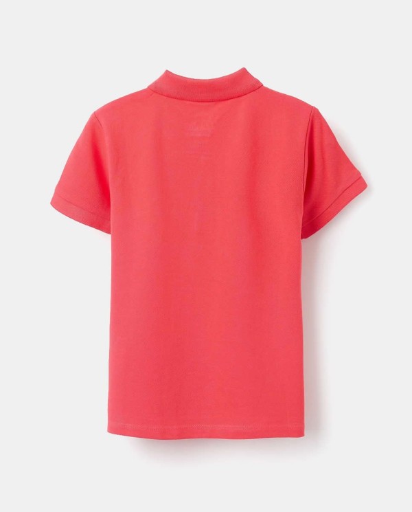 POLO M/CORTA BASICO ROJO 2