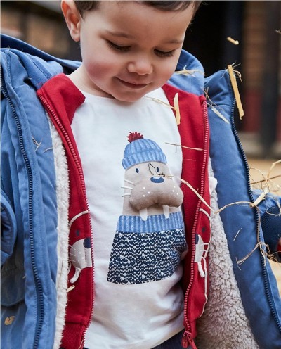 CAMISETA ANIMALES MORSA