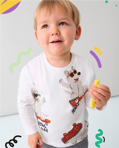 CAMISETA ANIMALES LOBO