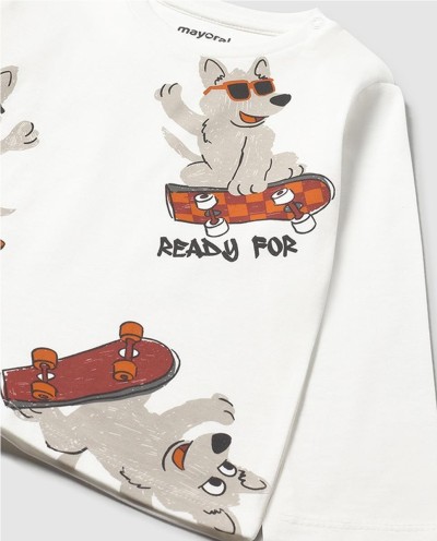 CAMISETA ANIMALES LOBO