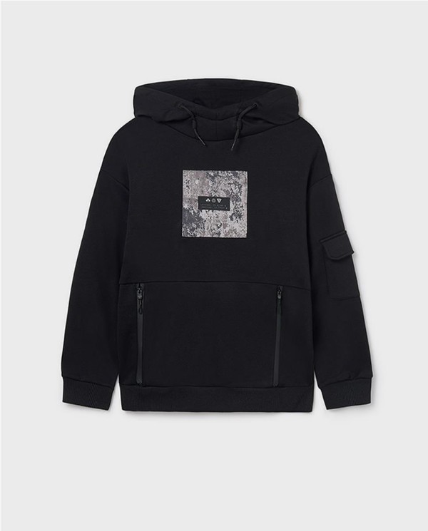 SUDADERA CONTRASTE PLANA 2