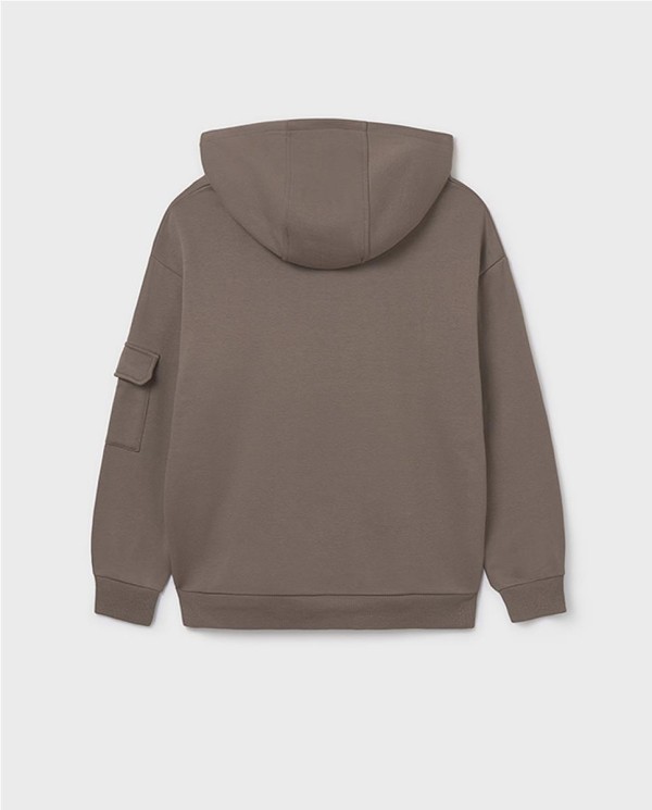 SUDADERA CONTRASTE PLANA