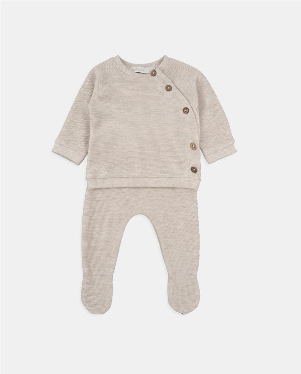 CONJUNTO POLAINA BOTONES