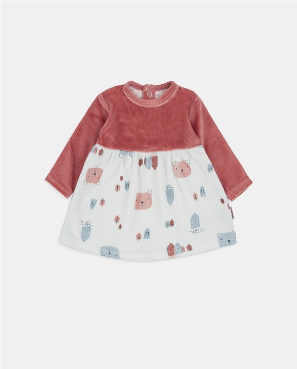 VESTIDO TUNDOSADO BEARS