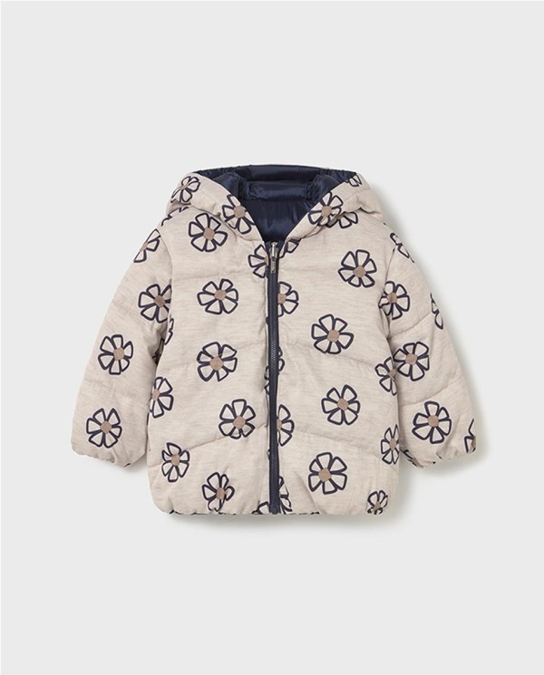 CHAQUETÓN REVERSIBLE ESTAMPADO