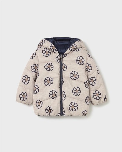 CHAQUETÓN REVERSIBLE ESTAMPADO