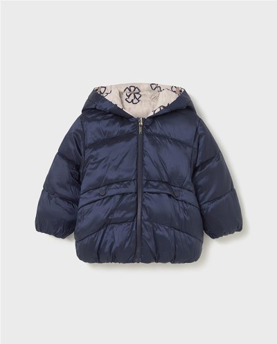 CHAQUETÓN REVERSIBLE ESTAMPADO