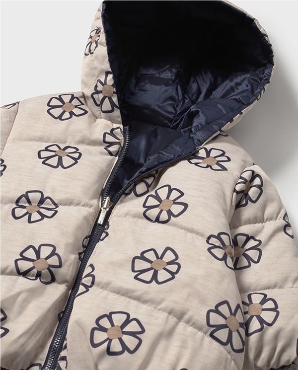 CHAQUETÓN REVERSIBLE ESTAMPADO