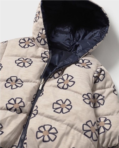 CHAQUETÓN REVERSIBLE ESTAMPADO
