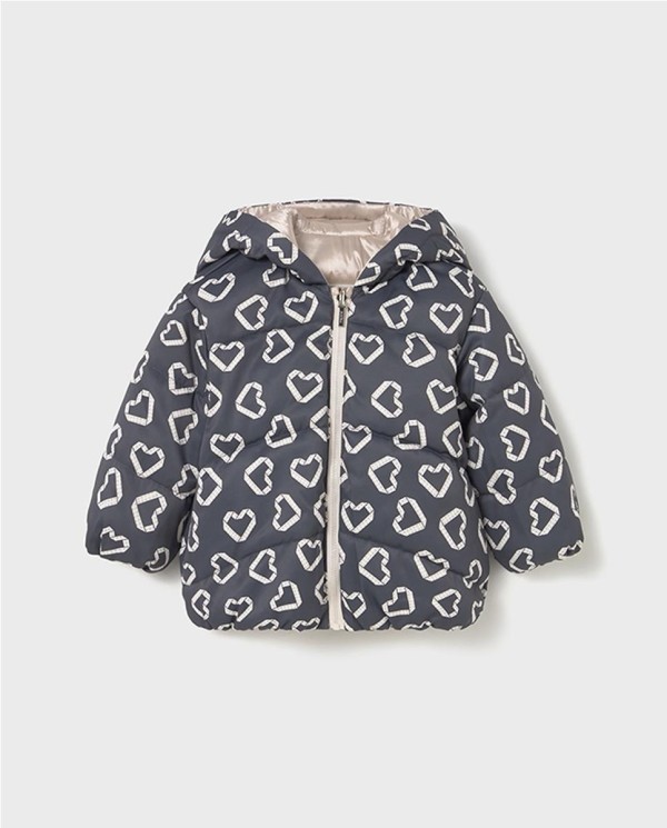 CHAQUETÓN REVERSIBLE ESTAMPADO