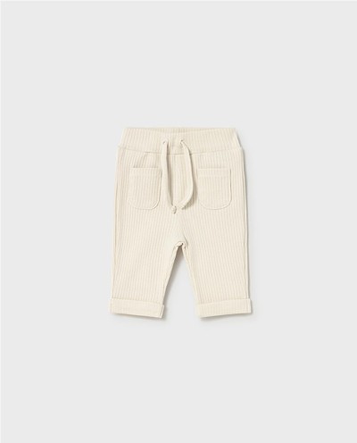 PANTALÓN CANALÉ BOLSILLOS CRUDO