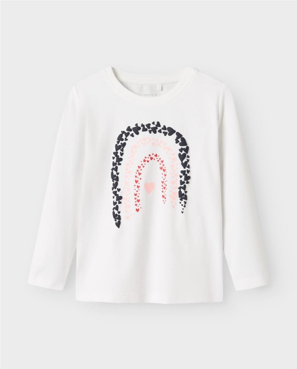 CAMISETA APLIQUE HEARTS