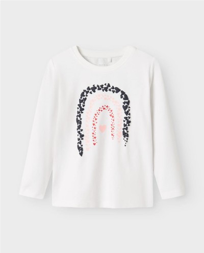 CAMISETA APLIQUE HEARTS