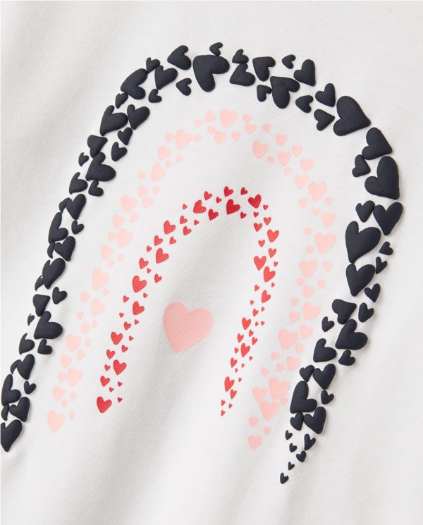 CAMISETA APLIQUE HEARTS 2