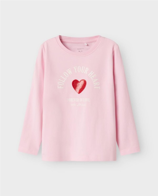 CAMISETA APLIQUE HEART