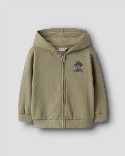 CHAQUETA FELPA CAPUCHA MONSTER