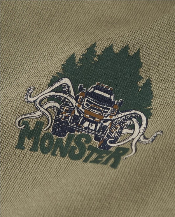 CHAQUETA FELPA CAPUCHA MONSTER 2