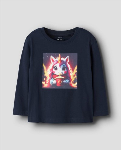 CAMISETA FOTO UNICORN