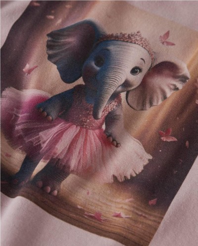 CAMISETA FOTO ELEPHANT DANCER