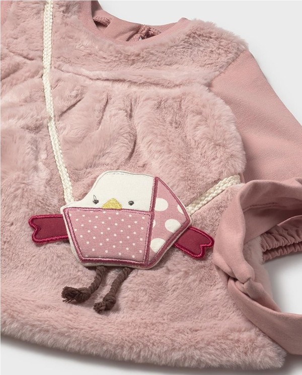 VESTIDO CON BOLSITO Y DIADEMA