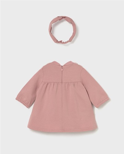 VESTIDO CON BOLSITO Y DIADEMA